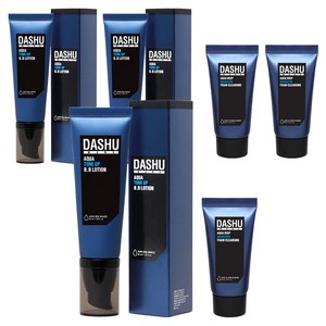 다슈 맨즈 아쿠아 톤업 비비로션 40ml + 다슈 맨즈 아쿠아 딥 씨 워터 폼클렌징 30ml, 3세트
