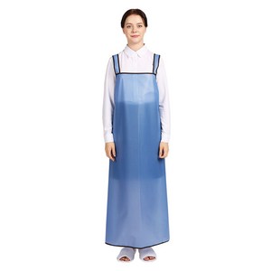 웰프런 메쉬 방수 앞치마 H형 대, 스카이블루, 1개