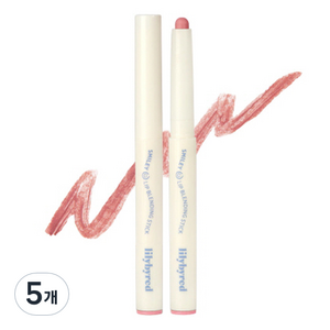 릴리바이레드 스마일리 립 블렌딩 스틱 0.8g, 05 생글생글, 5개