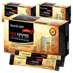 뉴트리디데이 다크 다이어트 가르시니아 아메리카노맛, 135g, 3개
