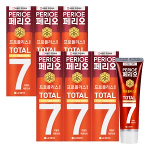 페리오 토탈7 치약 마일드, 6개, 120g