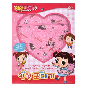 안녕자두야 인형포대기 여아용완구, 혼합 색상, 1개