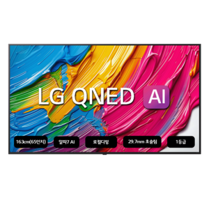 LG전자 4K UHD QNED TV, 65인치, 65QNED65ABA, 벽걸이형, 방문설치