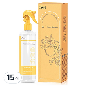 아이앤어스 프리미엄 오렌지 블라썸 탈취제 본품, 15개, 150ml