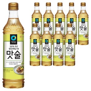 청정원 맛술, 830ml, 10개