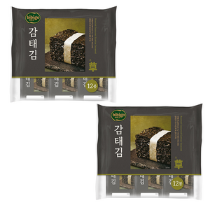 비비고 감태김 12p, 48g, 2개