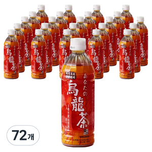 산가리아 당신의 우롱차, 500ml, 72개