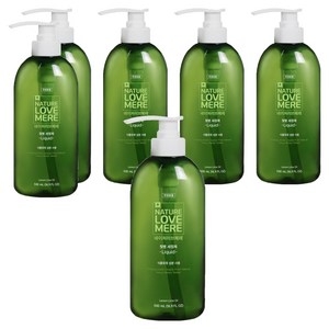 네이쳐러브메레 젖병 세정제 액상형 레몬향, 500ml, 6개