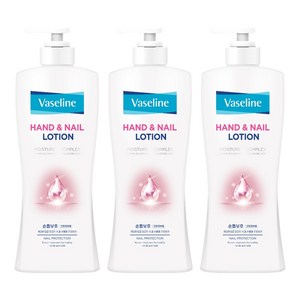 애경바세린 핸드 앤 네일 로션, 450ml, 3개