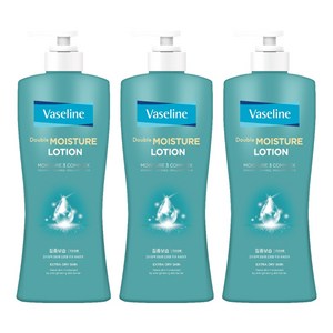 애경바세린 더블 모이스처 바디로션, 450ml, 3개