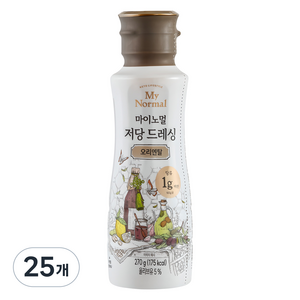 마이노멀 저당 오리엔탈 드레싱, 270g, 25개