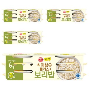 오뚜기 식이섬유플러스 보리밥, 130g, 24개