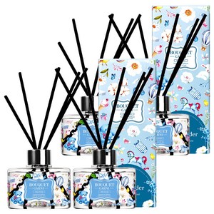 부케가르니 디퓨저, 베이비파우더, 200ml, 4개