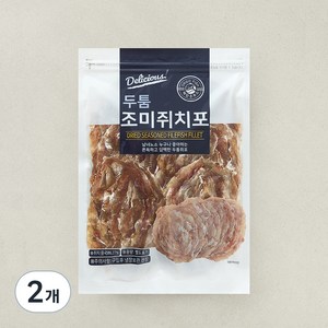 해맑은푸드 두툼 조미쥐치포, 2개, 350g
