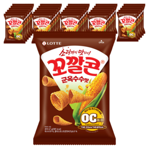 꼬깔콘 군옥수수맛, 67g, 48개