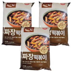 떡볶이의신 동원 짜장 떡볶이, 358g, 3개