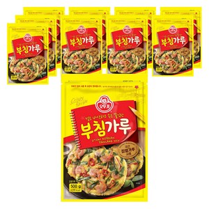 오뚜기 부침가루, 500g, 10개