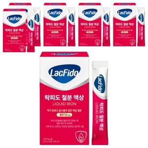 락피도 철분 액상 30포, 240ml, 6개