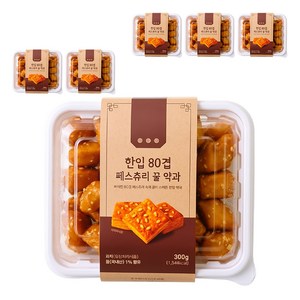 한입 80겹 페스츄리 꿀약과, 6개, 300g
