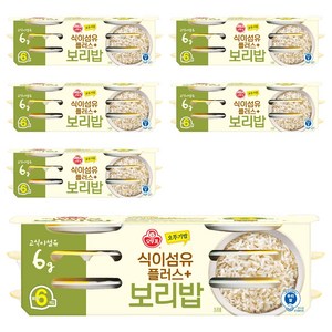 오뚜기 식이섬유플러스 보리밥, 130g, 36개