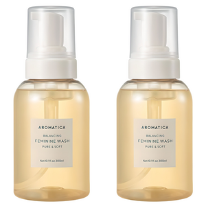 [비건라이프] 아로마티카 퓨어 앤 소프트 여성청결제, 300ml, 2개