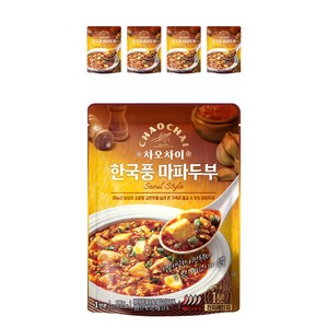 차오차이 한국풍 마파두부, 5개, 190g