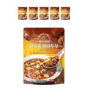 차오차이 한국풍 마파두부, 6개, 190g