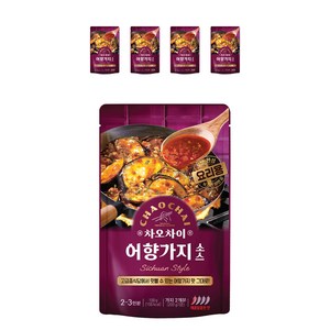 차오차이 어향가지 소스, 100g, 5개