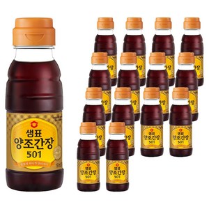 샘표 양조간장 501, 150ml, 15개