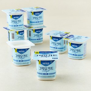 매일바이오 그릭요거트 Delight 플레인 8개입, 1개, 80g