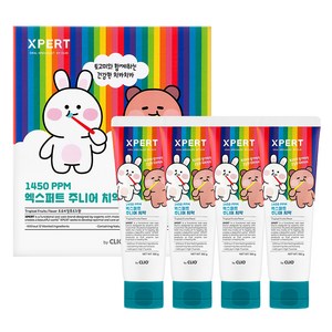 크리오 엑스퍼트 주니어 치약 트로피칼후르츠향, 100g, 4개
