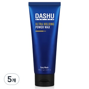 다슈 포맨 울트라 홀딩 파워 튜브 왁스, 120ml, 5개