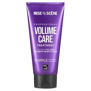 미쟝센 볼륨케어 퍼플 콜라겐 트리트먼트 프루티 플로럴향, 1개, 330ml