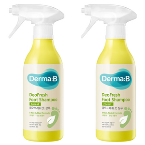더마비 데오프레쉬 풋 샴푸 포레스트향, 2개, 400ml