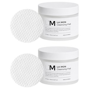 라몽 약산성 네츄럴 클렌징 패드 70p, 180ml, 2개