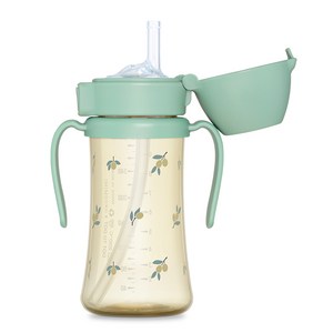 그로미미 PPSU 유아용 빨대컵, 300ml, 1개, 피스타치오