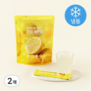 올가니카 리얼 레몬즙 15개입 (냉동), 300g, 2개