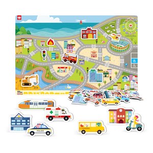 아리아띠 붙이고 익히고 우리동네 ver 2 자석학습보드 27p, 1개, 27피스