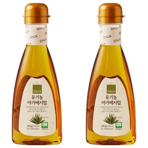올가홀푸드 유기농 아가베시럽, 335g, 2개
