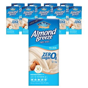 아몬드브리즈 언스위트, 950ml, 10개