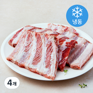 돼지등갈비 구이용 (냉동), 4개, 2kg