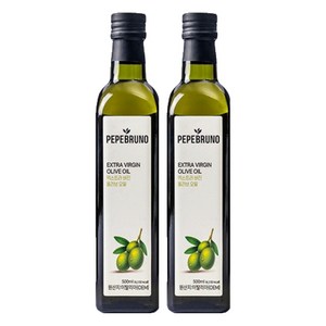 페페브루노 엑스트라버진 올리브오일, 500ml, 2개