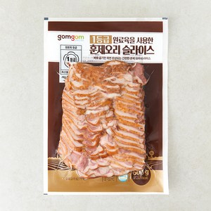 곰곰 1등급 원료육을 사용한 훈제오리슬라이스 (냉장), 600g, 1개