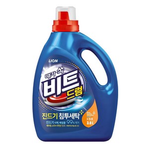 비트 드럼용 액상세제 본품, 3L, 1개입, 1개