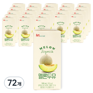 삼육네이처세븐 멜론두유, 190ml, 72개