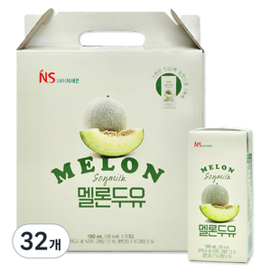 삼육네이처세븐 멜론두유, 190ml, 32개