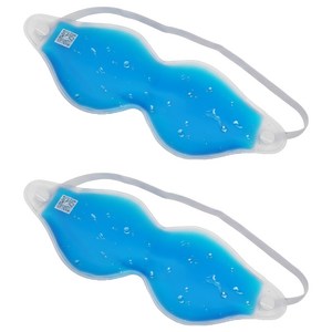 디마닉 아이찜팩 아이마스크 눈찜질팩 블루, 2개, 1개입