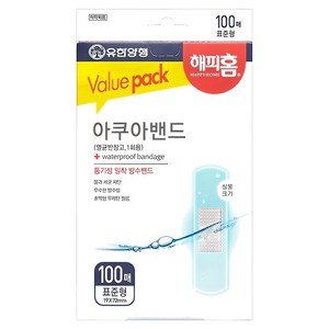 해피홈 아쿠아밴드 표준형, 100개입, 1개