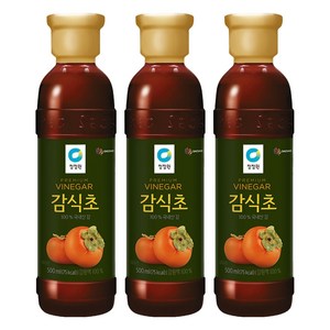 청정원 감식초, 500ml, 3개