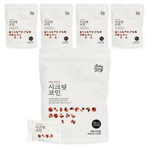 키친스토리 빅마마 이혜정의 시크릿코인 아주 편안한맛, 80g, 5개